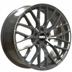 Cerchi in lega Fondmetal MAKHAI (FMI05) 9.0x21 Glossy Titanium