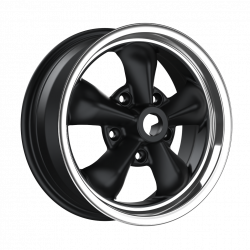 Cerchi in lega Fondmetal TT01 5.0x15 Matt Black Machined No Clearcoat Machined Lip