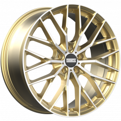 Cerchi in lega Fondmetal MAKHAI (FMI05) 9.0x20 Glossy Gold Machined
