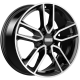 Cerchi in lega Fondmetal KOROS (FMI06) 7.0x17 Glossy Black Machined