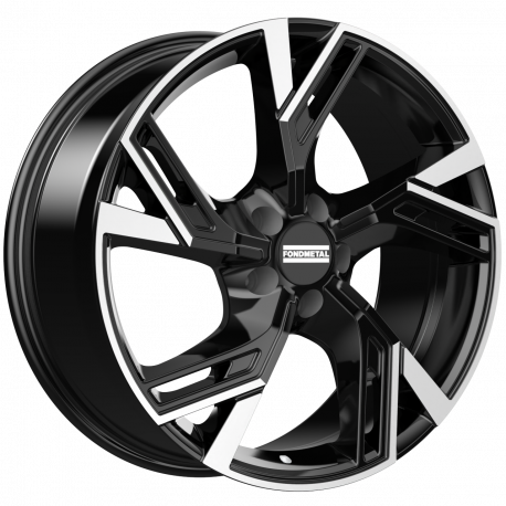 Cerchi in lega Fondmetal ATENA (FMI07) 8.0x18 Glossy Black Part.Machined