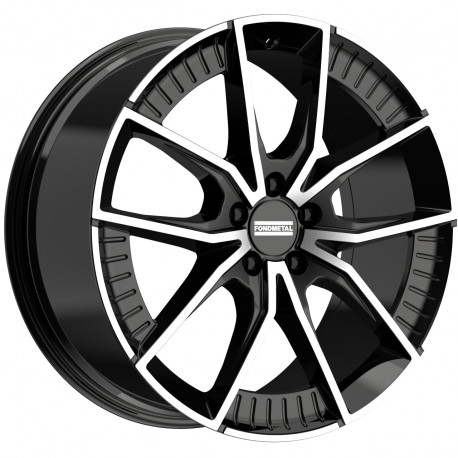 Cerchi in lega Fondmetal ELATHA (FMI11) 8.5x21 Glossy Black Machined