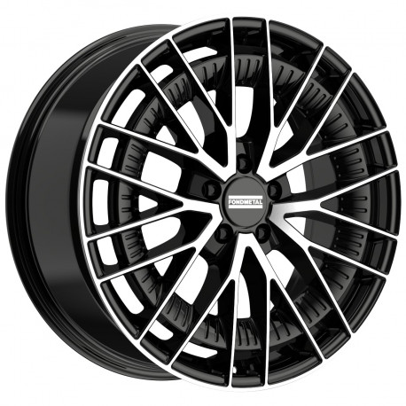 Cerchi in lega Fondmetal KARI (FMI12) 8.5x20 Glossy Black Machined