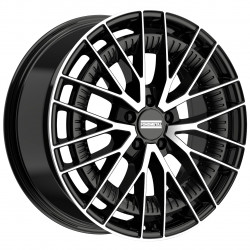 Cerchi in lega Fondmetal KARI (FMI12) 8.0x18 Glossy Black Machined