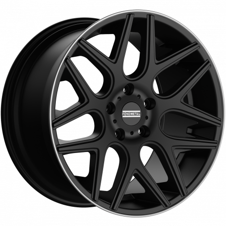 Cerchi in lega Fondmetal MOROS (STC-MS) 9.5x20 Matt Black Machined Lip