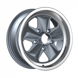 Cerchi in lega Fondmetal HF15 6.0x15 Matt Silver Machined Lip