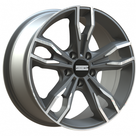 Cerchi in lega Fondmetal ALKE (FMI02) 9.5x20 Matt Titanium Machined