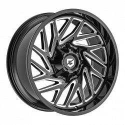 Cerchi in lega Fondmetal 769 SEQUENCE (GEAR OFF ROAD) 10.0x22 Glossy Black Milled
