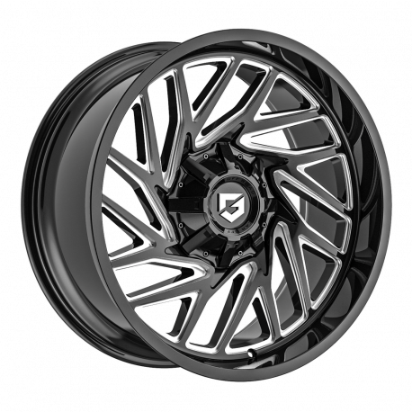 Cerchi in lega Fondmetal 769 SEQUENCE (GEAR OFF ROAD) 10.0x22 Glossy Black Milled