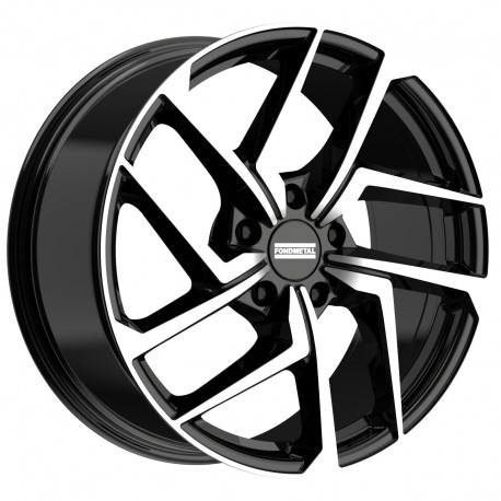 Cerchi in lega Fondmetal TAARA (FMI16) 8.5x19 Glossy Black Machined