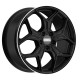 Cerchi in lega Fondmetal TARANIS (FMI17) 9.5x20 Matt Black Machined Lip