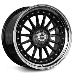 Cerchi in lega Raffa RF-04 8.5x19 Black Polished Lip