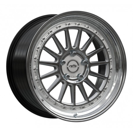Cerchi in lega Raffa RF-04 9.5x19 Silver Polished Lip