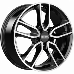 Cerchi in lega Fondmetal KOROS (FMI06) 6.5x16 Glossy Black Machined