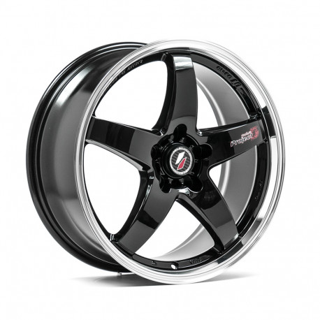 Cerchi in lega Lenso D1R 8.0x18 Gloss Black & Polished