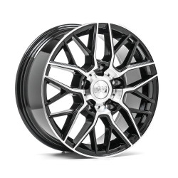 Cerchi in lega 1AV ZX11T 8.0x18 Gloss Black & Polished