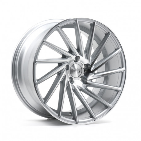 Cerchi in lega 1AV ZX1 8.5x19 Gloss Silver & Polished