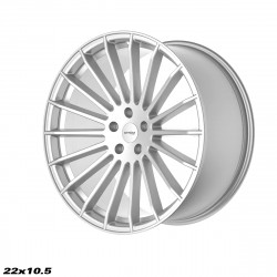 Cerchi in lega Strom STR4 10.5x22 Platinum Silver
