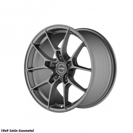 Cerchi in lega Strom STR-F1 9.0x18 Satin Gun Metal