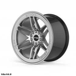 Cerchi in lega Strom DS-25 10.5x18 Hyper Black