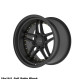 Cerchi in lega Strom DS-05 10.5x18 Full Satin Black W/ Gold Rivets