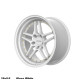 Cerchi in lega Strom DS-05 9.5x18 Full Gloss White