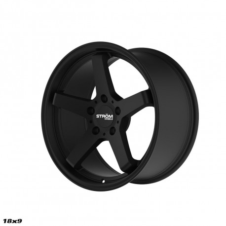 Cerchi in lega Strom DS-35 9.0x18 Full Satin Black