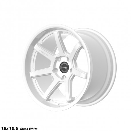 Cerchi in lega Strom DS-15 10.5x18 Full Gloss White