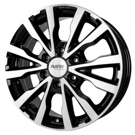 Cerchi in lega Platin P 86 6.5x16 Black Polished