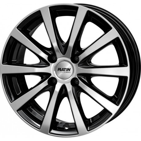 Cerchi in lega Platin P 69 6.0x15 Schwarz Poliert