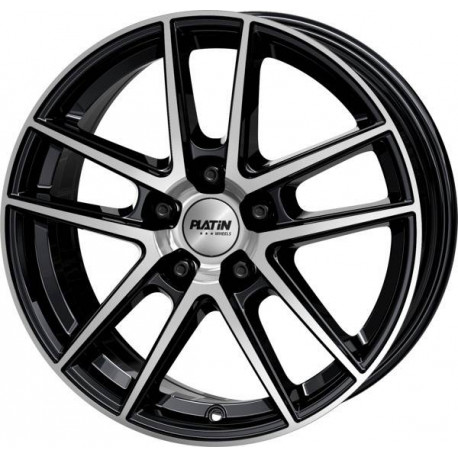 Cerchi in lega Platin P 73 7.5x17 D-Schwarz Fr.Pol