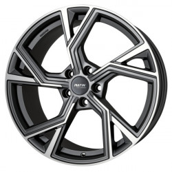 Cerchi in lega Platin P 100 8.5x19 Matt Anthr Pol