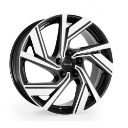 Cerchi in lega Platin P 114 7.5x19 Black Polished