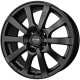Cerchi in lega Platin P 58 7.0x17 Matt Black