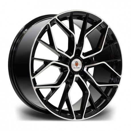 Cerchi in lega Stuttgart SF12 8.5x19 Black Polished