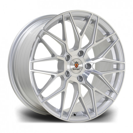 Cerchi in lega Stuttgart SF14 8.5x18 Silver Machined