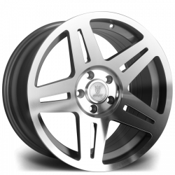 Cerchi in lega Stuttgart ST11 7.5x17 Silver Polished