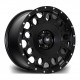 Cerchi in lega Riviera RXS2 8.5x18 Satin Black Chrome Rivets