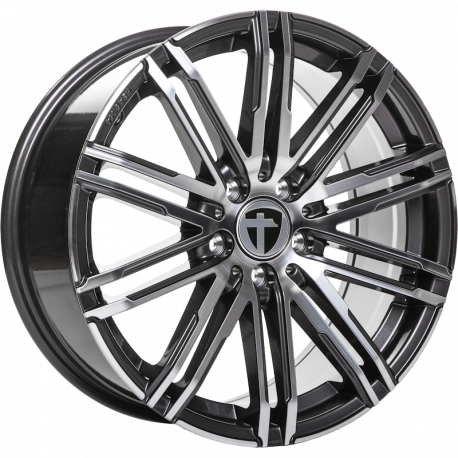 Cerchi in lega Tomason TN18 8.0x18 Gunmetal Polished