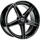 Cerchi in lega Tomason TN20 NEW 8.5x20 Black Polished