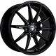Cerchi in lega Tomason TN27 Superlight 8.5x19 Black Painted
