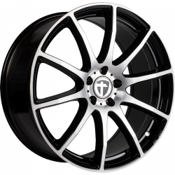Cerchi in lega Tomason TN1 Flow 8.0x20 Black Polished