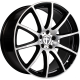 Cerchi in lega Tomason TN1 Flow 9.0x20 Black Polished