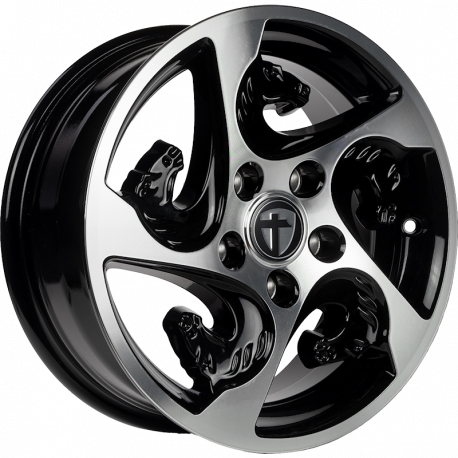 Cerchi in lega Tomason TR-Horse 6.0x15 Blackpolished