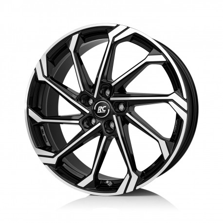 Cerchi in lega Rc Design RC36 8.5x20 Schwarz Glanz Voll-Poliert (SGVP)