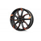 Cerchi in lega Rc Design RC34 8.0x18 Black Orange Matt (BOM)