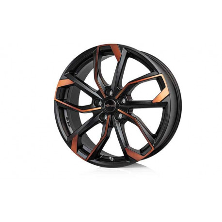 Cerchi in lega Rc Design RC34 7.5x19 Black Orange Matt (BOM)