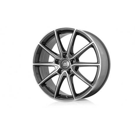 Cerchi in lega Rc Design RC32 8.0x18 Himalaya Grey Voll-Poliert (HGVP)