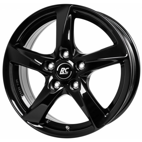 Cerchi in lega Rc Design RC30T 7.0x17 Schwarz Glanz (SG)