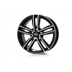 Cerchi in lega Rc Design RC27 8.0x19 Schwarz Glanz Voll-Poliert (SGVP)